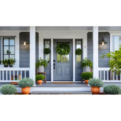 RLM 1 Light Outdoor Wall Mount 11.75 Inch Tall and 12 Inch Wide by Z Lite - 5027M-BK