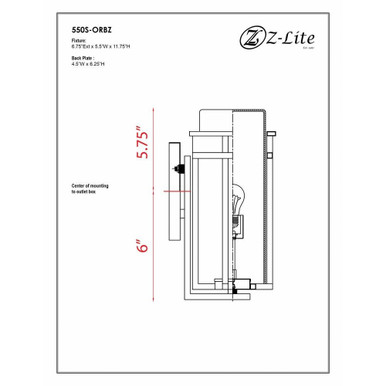 Darlington Heights One Light Outdoor Wall Sconce by Bailey Street Home
