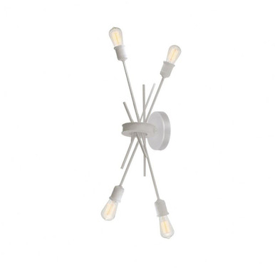 Nebraska 4 Light Wall Sconce by Dainolite - NEB-194W