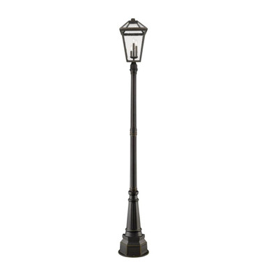 Keats Cloisters 3 Light Outdoor Post Mount Lantern 18.75 x 104.5 In by BSH