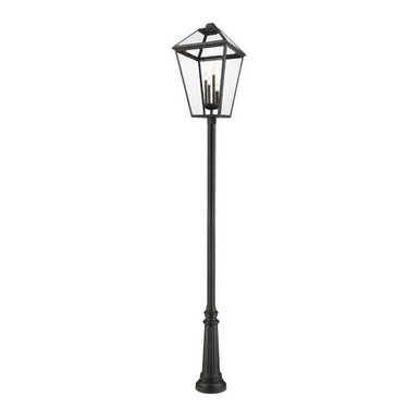 Keats Cloisters 4 Light Outdoor Post Mount 128.75 x 19.5 In by BSH