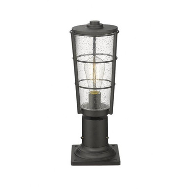 Hornbeam Esplanade 1 Light Outdoor Pier Mount by Bailey Street Home 4611286
