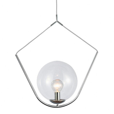Orion 1 Light Large Pendant by Dainolite - orn-241p-pc