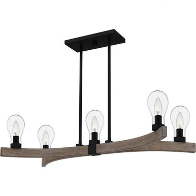 Randolph Hills 5 Light Large Outdoor Linear Chandelier by BSH