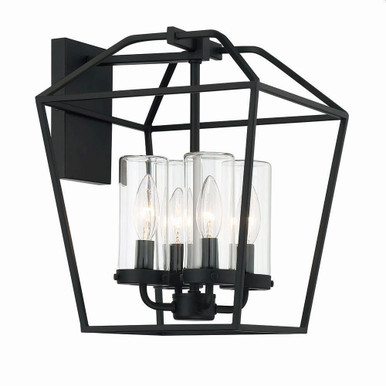 Lace 4 Light Outdoor Wall Lantern by Bailey Street Home
