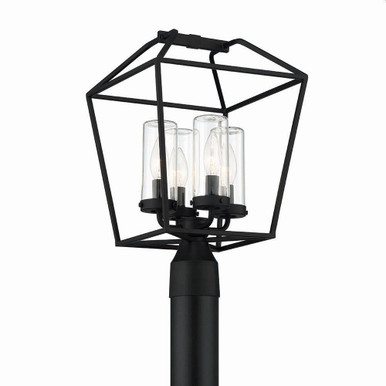 Lace 4 Light Outdoor Post Mount 17.5 x 11 In by BSH