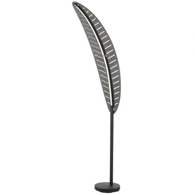 Palma 22W 1 LED Floor Lamp In Modern Style 70 x 12 Inches by Dainolite - PMA-7022F-MB-500