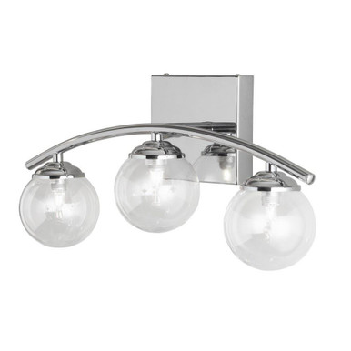 Three Light Bath Vanity by Dainolite - v13-203w-pc