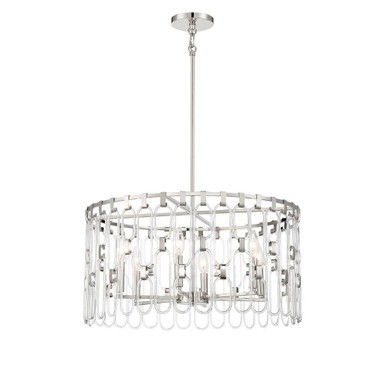 Charming 6 Light Large Pendant by George Kovacs - P5386-613