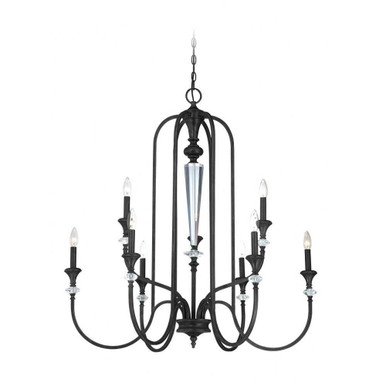 Boulevard 9 Light Oversized Chandelier by Craftmade - 26729-MBS