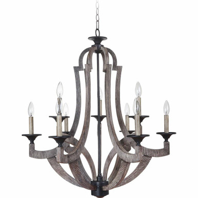 Winton 9 Light Large Chandelier by Craftmade - 35129-WP