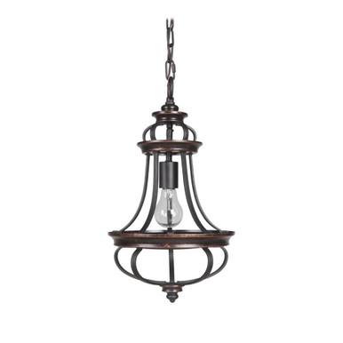 Stafford 1 Light Small Pendant by Craftmade - 38791-AGTB