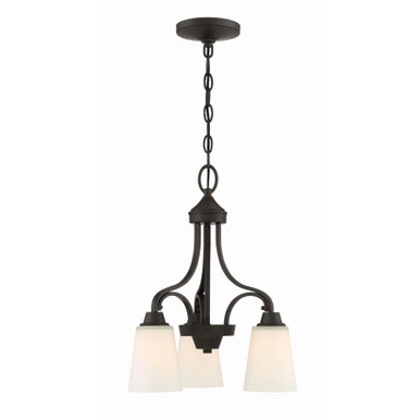 Grace 3 Light Small Chandelier by Craftmade - 41913-ESP