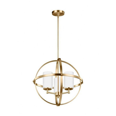 Alturas 3 Light Small Chandelier by Generation Lighting 3124603EN3-962 - 3124603