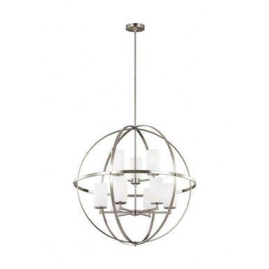 Alturas 9 Light Large 2 Tier Chandelier by Generation 3124609EN3-962 - 3124609