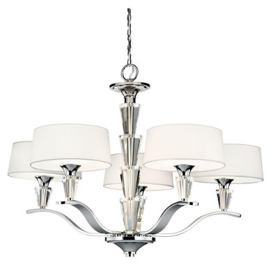 Crystal Persuasion 5 Light Large Chandelier by Kichler - 42030ch