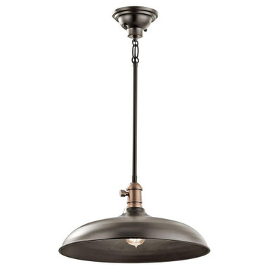Cobson 1 Light Large Pendant by Kichler - 42585oz