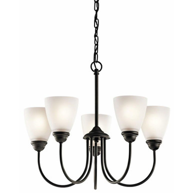 Jolie 5 Light Medium Chandelier by Kichler - 43638