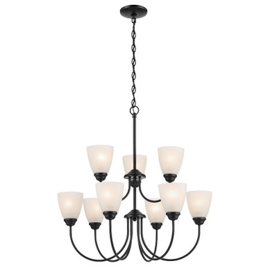 Jolie 9 Light Large 2 Tier Chandelier by Kichler - 43639