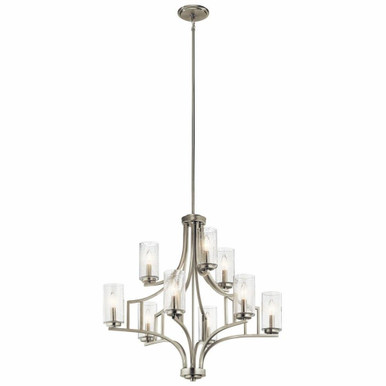 Vara 9 Light Large 2 Tier Chandelier by Kichler - 44073