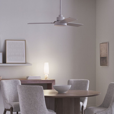 Jovie 3 Blade Ceiling Fan 13.5 Inch Tall and 44 Inch Wide by Generation - 3JVR44