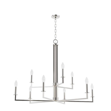Bearden 9 Light Oversized Chandelier by Hunter - 19619