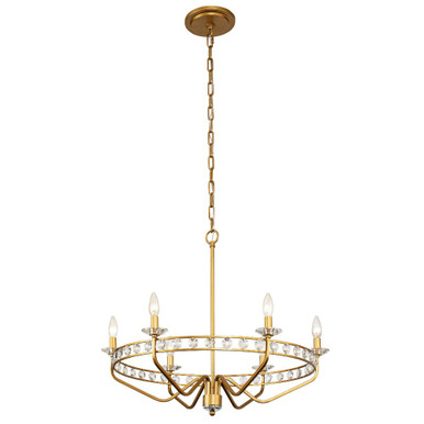 Monroe 6 Light Large Chandelier by Varaluz - 363C06