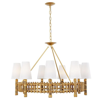Nevis 9 Light Oversized Chandelier by Varaluz - 360C09FG