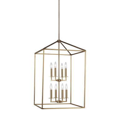 Perryton 8 Light Small Foyer Chandelier by Generation Lighting - 5115008