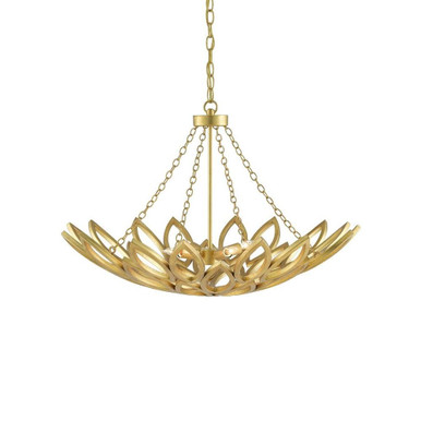 Allemande 4 Light Large Pendant by Currey Company - 9000-0565