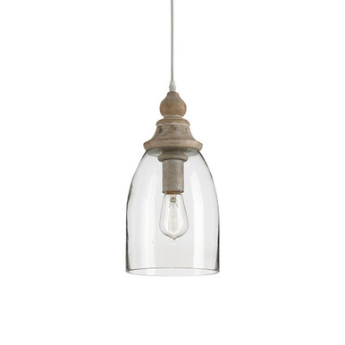 Anywhere 1 Light Small Pendant by Currey Company - 9716