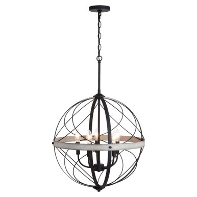 Montclare 5 Light Oversized Pendant by Vaxcel - P0355