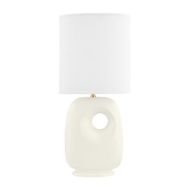 Harbor Park 1 Light Table Lamp 29 x 12.75 Inches by Hudson Valley - L1506-AGB/CSI