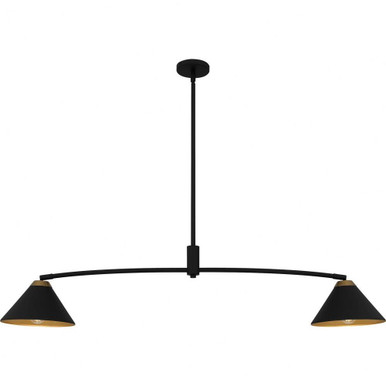 Avondale Crest 2 Light Linear Chandelier 11.75 Inch Tall X 52 Inch Wide by BSH - 71-BEL-5269379