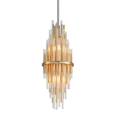 Theory - 22 Inch 24W 2 Led Mini Pendant - 238-41-GL/SS