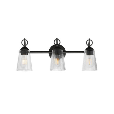 Gardner Oaks 3 Light Bath Vanity 9.75 Inch Tall and 23.5 Inch Wide by BSH - 93-BEL-5334039