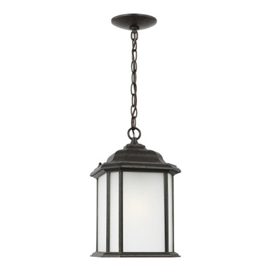 Kent 1 Light Outdoor Small Pendant 15.25 Inch Tall by Generation - 60531