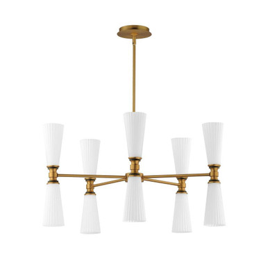 Cygnet Field 10 Light Large Chandelier by BSH - 93-BEL-5175863
