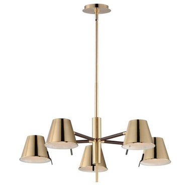Waters Bottom 5 Light Large Chandelier by BSH - 93-BEL-4858428