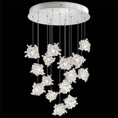 Natural Inspirations 60W 15 LED Pendant 21 Inch W by Fine Art 853140-102LD - 853140-102LD