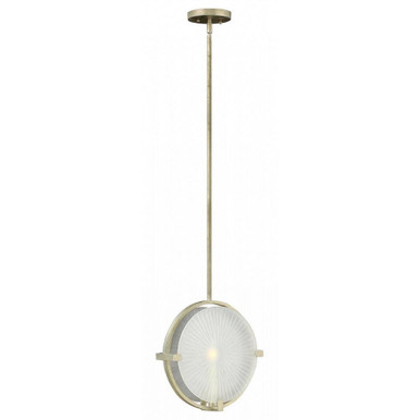 Helios 1 Light Mini Foyer Chandelier by Fredrick Ramond - FR43914SLF
