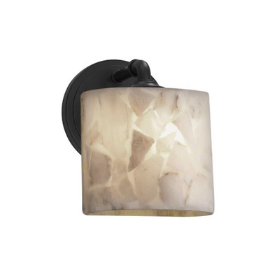 Alabaster Rocks Bronx 1 Light Wall Sconce by Justice Design - ALR-8467-30