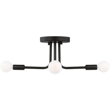 Van 4 Light 17.75 Inch Wide Semi Flush Mount by Generation - 7000204-61775