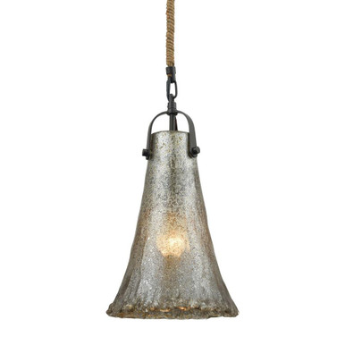 Hand Formed Glass 1 Light Small Pendant by ELK Home - 10651/1