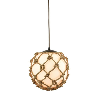 Coastal Inlet 1 Light Medium Globe Pendant by ELK Home - 10710/1