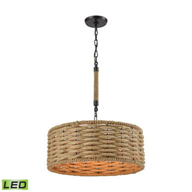 Weaverton 3 Light Small LED Chandelier by ELK Home - 10711/3-LED