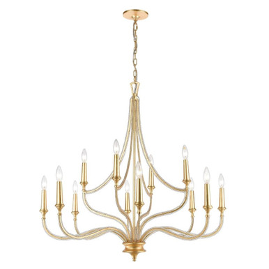 La Rochelle 12 Light Oversized Chandelier by ELK Home - 11178/12