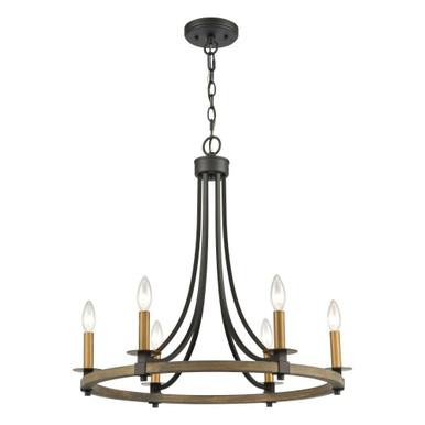 Woodbridge 6 Light Medium Chandelier by ELK Home - 16548/6