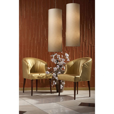 Fabric Cylinders 38W 4 LED Mini Pendant 35.5 x 12 inches by ELK Home - 20160/4