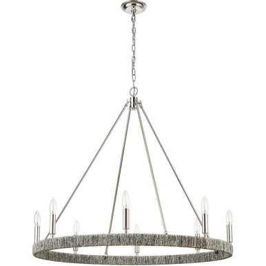 Abaca - 8 Light Chandelier-32 Inches Tall and 36 Inches Wide - 32516/8